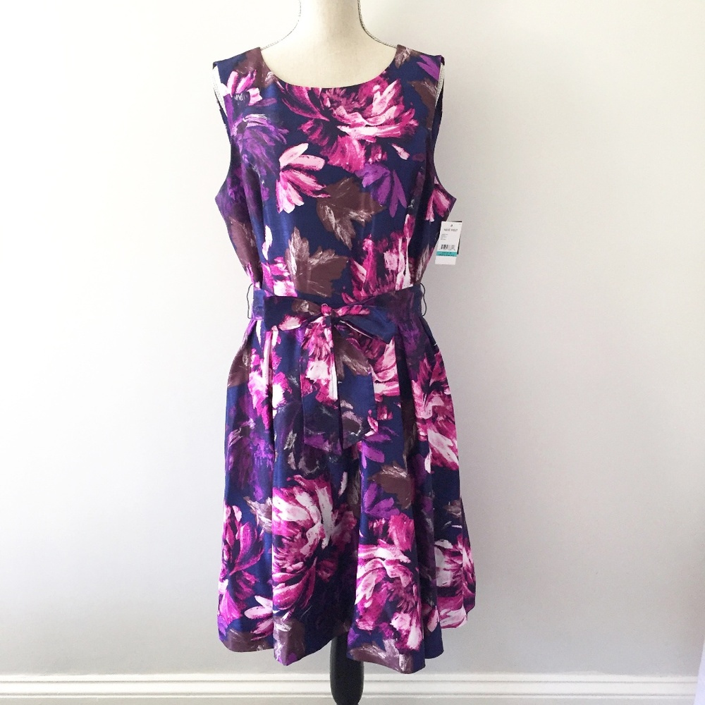 Nine West Mad Men Cocktail Party Dress 16 XL XXL